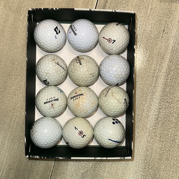 Bridgestone Misc Golf Balls Lot of 36 - used condition. - Picture 4 of 5